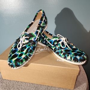 Christian Louboutin Steckel Flat Lepardino